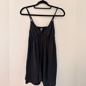Black summer dress